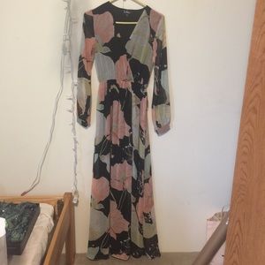 Floral maxi dress